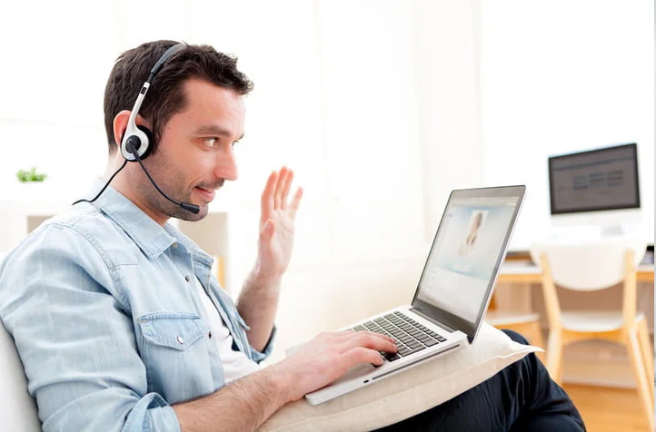 cours anglais prof en ligne